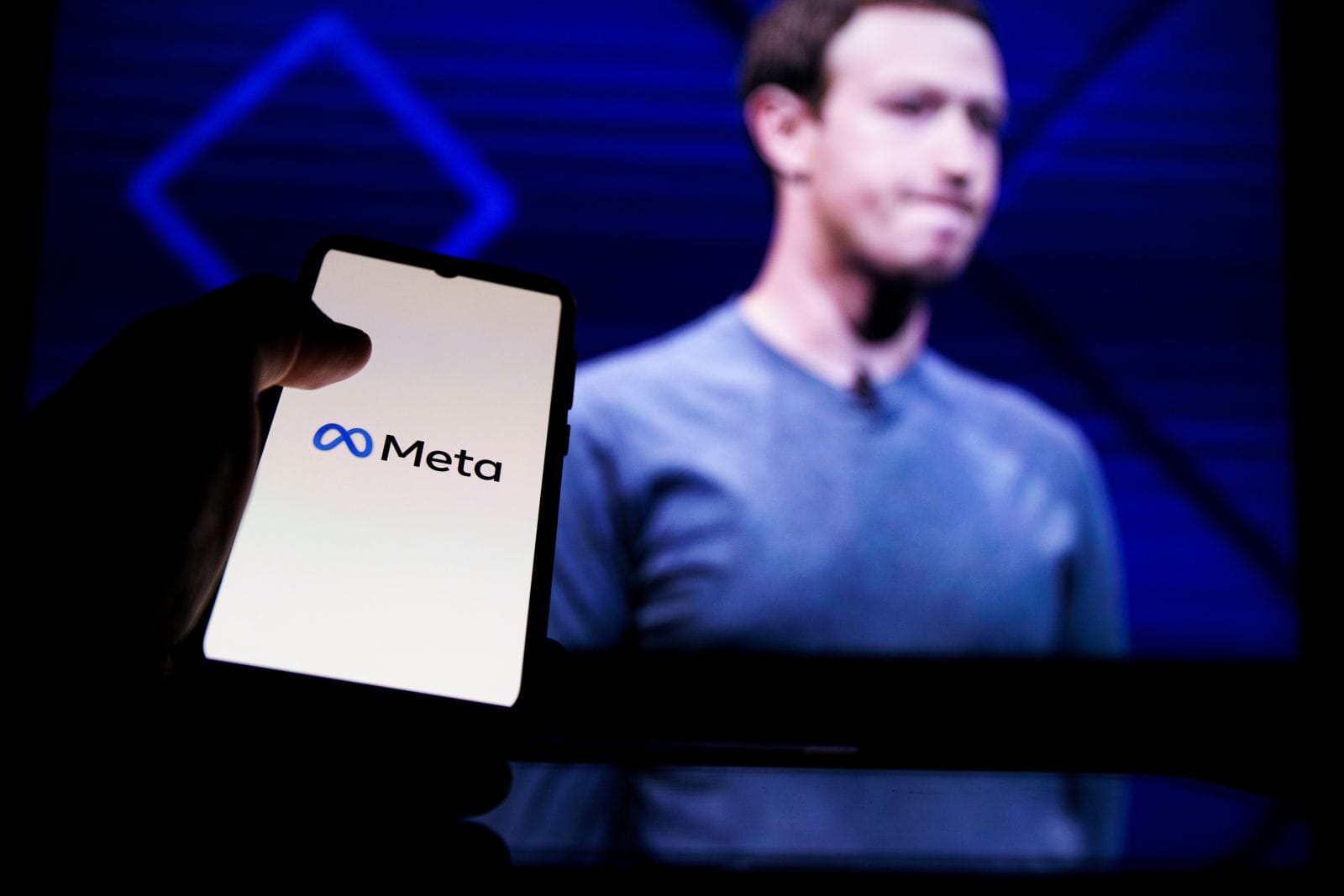 Image of Mark Zuckerberg by Rokas Tenys via Shutterstock