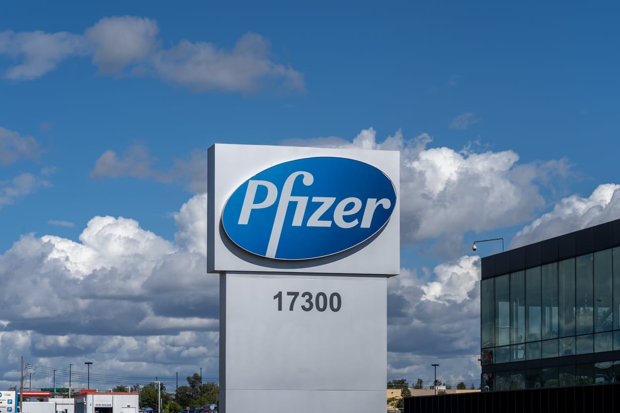 Pfizer Inc_ logo sign-by JHVEPhoto via iStock