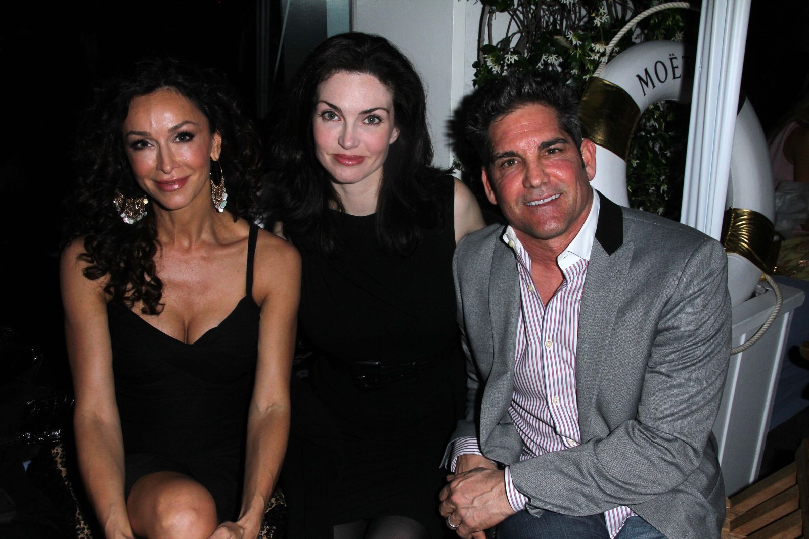 Sofia Milos, Elena Lyons Cardone, Grant Cardone at the Nathanaelle Fashion Show, Skybar, West Hollywood, CA_ 03-15-11